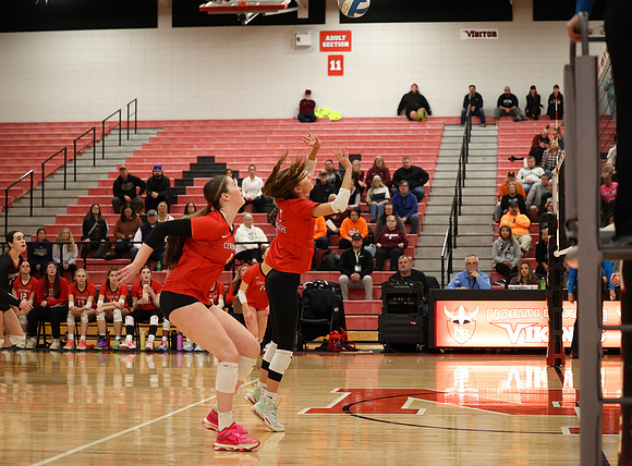 Centennial vs Anoka Girls Varsity Volleyball 189