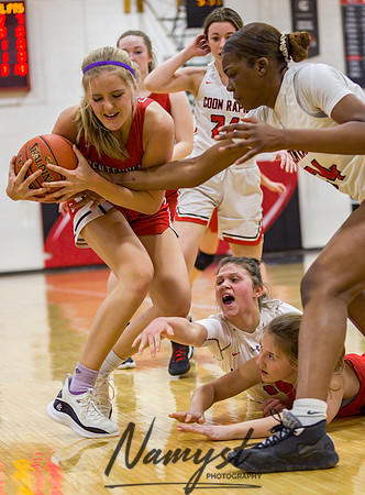 Centennial vs Coon Rapids Girls Varsity Basketball 100
