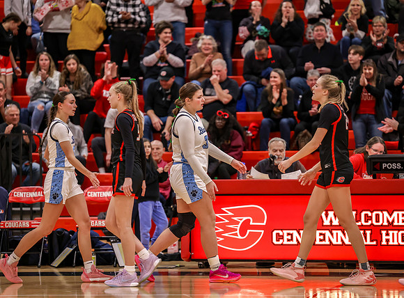 Centennial vs Blaine Girls Varsity Basketball 329
