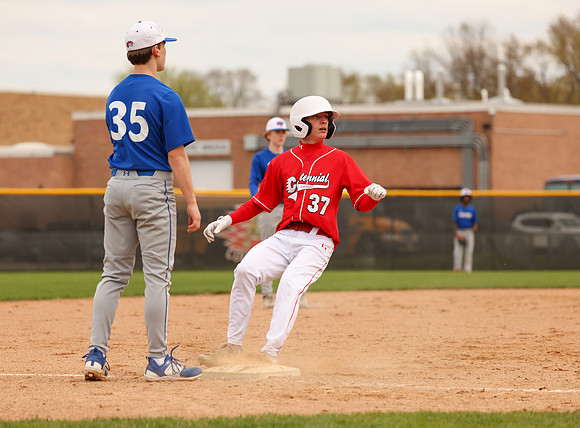 Centennial vs Spring Lake Park Baseball_956