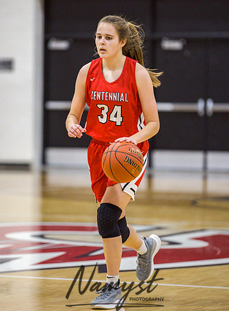Centennial vs Coon Rapids Girls Varsity Basketball 098