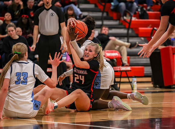 Centennial vs Blaine Girls Varsity Basketball 261