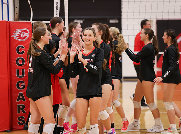 Centennial vs Hopkins Girls Varsity Volleyball 182