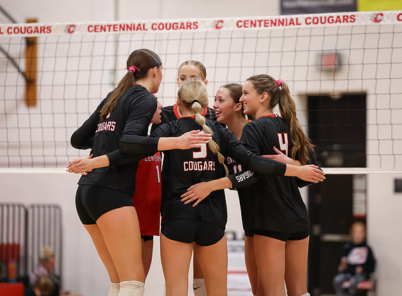 Centennial vs Hopkins Girls Varsity Volleyball 148