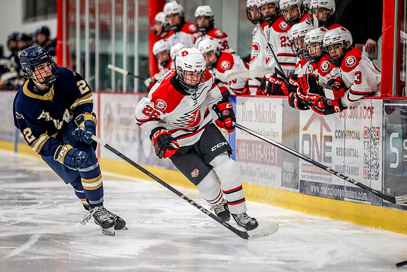 Centennial vs Hermantown JV Hockey 100
