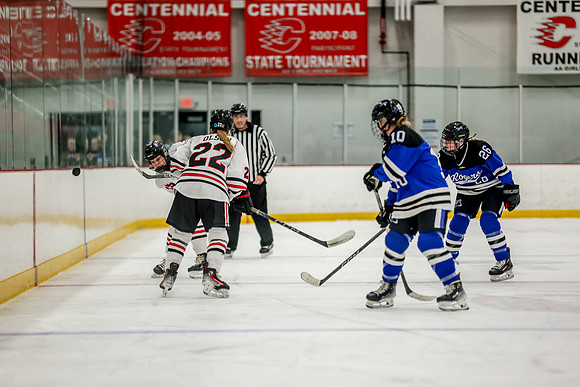 Centennial vs Roger JV Hockey 130