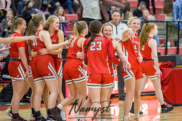 Centennial vs Andover Girls Varsity Basketball 194
