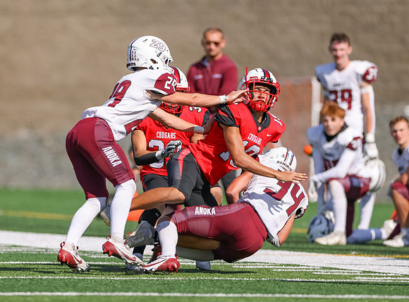 Centennial vs Anoka JV Football 1168