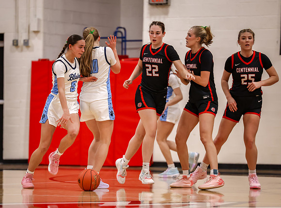 Centennial vs Blaine Girls Varsity Basketball 69