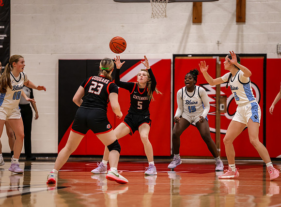Centennial vs Blaine Girls Varsity Basketball 221