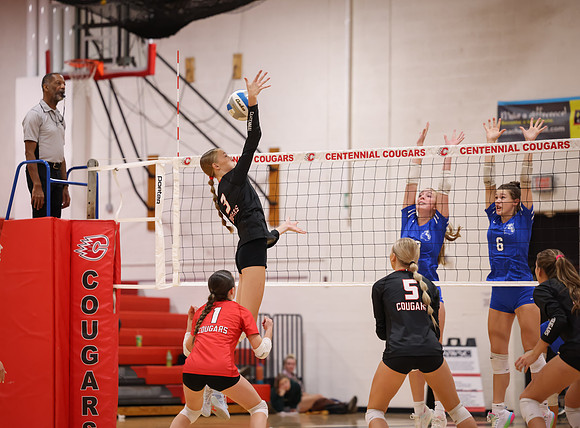 Centennial vs Hopkins Girls Varsity Volleyball 147
