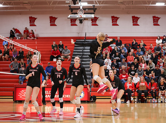 Centennial vs Hopkins Girls Varsity Volleyball 172
