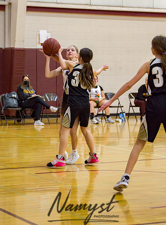 Forest Lake Girls 7 Maroon Basketball 093