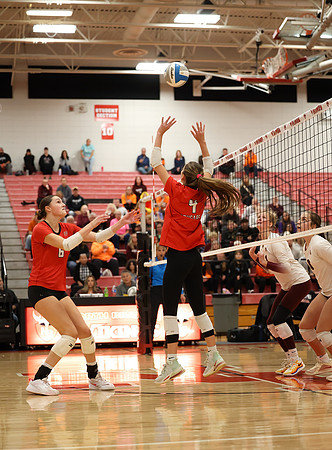 Centennial vs Anoka Girls Varsity Volleyball 129