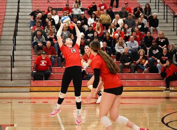 Centennial vs Anoka Girls Varsity Volleyball 264