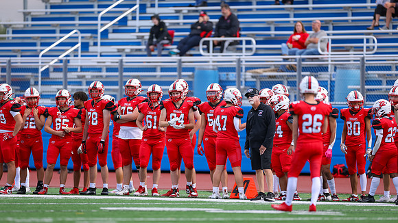 Centennial vs STMA JV Football 285