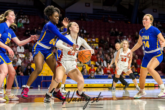 Centennial vs STMA Girls Basketball - State Tournament 048