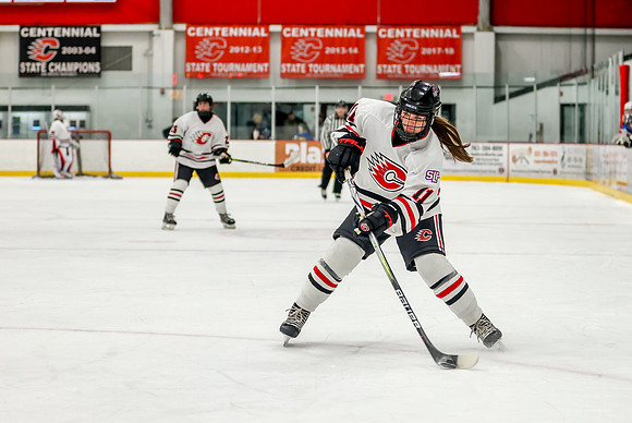 Centennial vs Roger JV Hockey 198