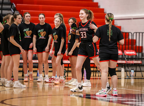 Centennial vs Blaine Girls Varsity Basketball 33