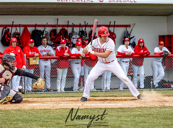 Centennial vs Maple Grove Varsity Baseball 502