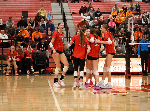 Centennial vs Anoka Girls Varsity Volleyball 271