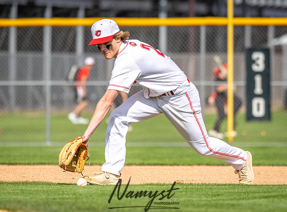 Centennial vs Blaine Varsity Baseball 021
