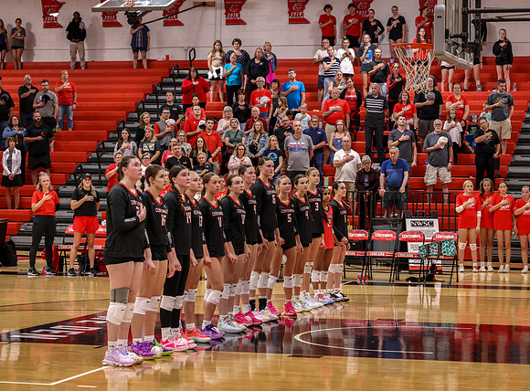 Centennial vs Mounds View Girls Varsity Volleyball 8