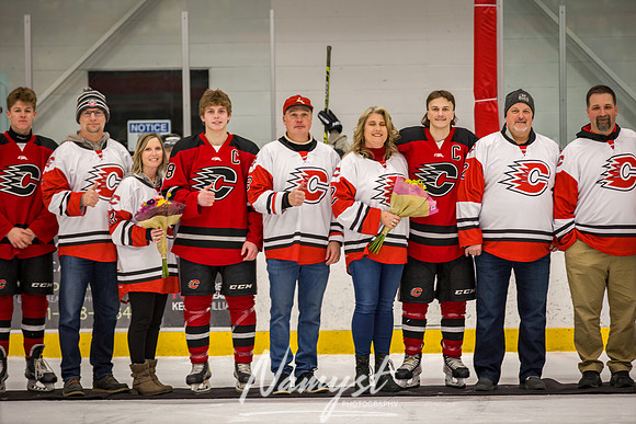 Centennial Senior Night 123