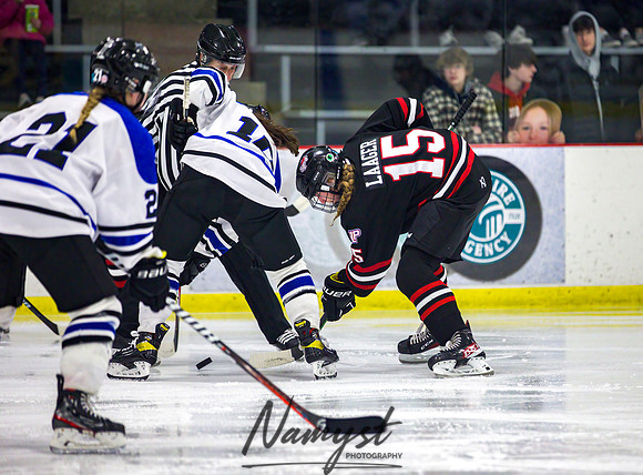 Centennial-Spring Lake Park vs Rogers Girls Varsity Hockey 095