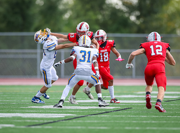 Centennial vs STMA JV Football 189