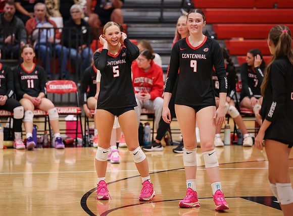 Centennial vs Hopkins Girls Varsity Volleyball 101