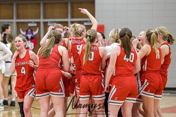 Centennial vs Andover Girls Varsity Basketball 186