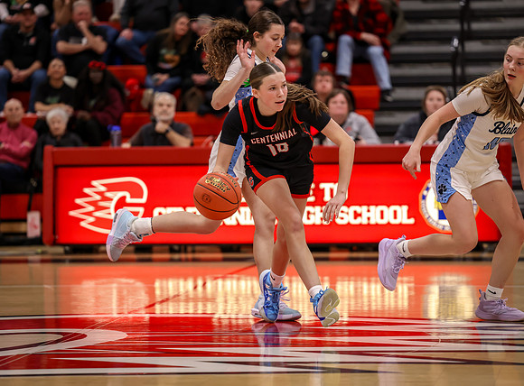 Centennial vs Blaine Girls Varsity Basketball 309