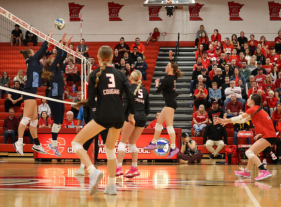 Centennial vs Blaine Girls Varsity Volleyball 63