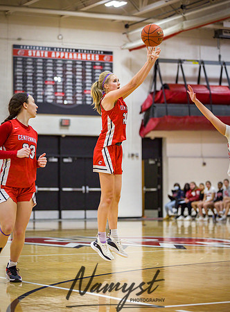 Centennial vs Coon Rapids Girls Varsity Basketball 061