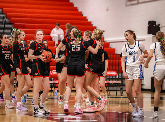 Centennial vs Blaine Girls Varsity Basketball 327