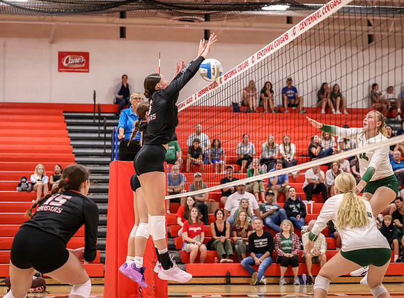 Centennial vs Mounds View Girls Varsity Volleyball 217