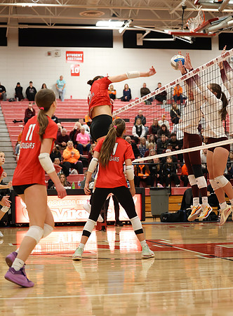 Centennial vs Anoka Girls Varsity Volleyball 134