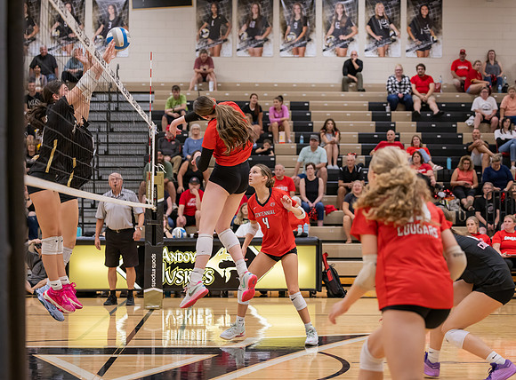 Centennial vs Andover Girls Varsity Volleyball 68