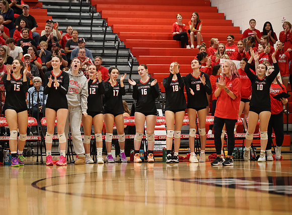 Centennial vs Blaine Girls Varsity Volleyball 7
