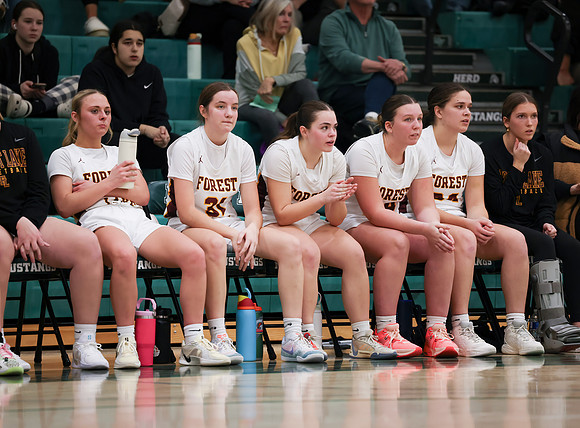 Mounds View vs Forest Lake Varsity Basketball 91