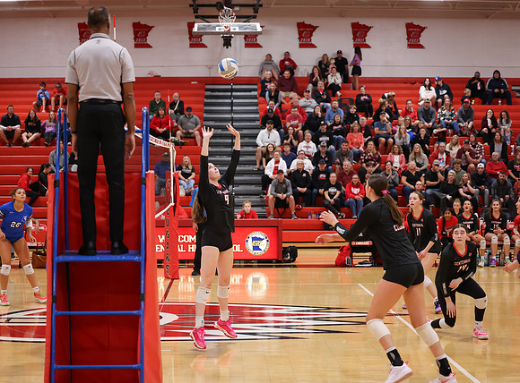 Centennial vs Hopkins Girls Varsity Volleyball 112