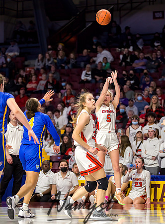 Centennial vs STMA Girls Basketball - State Tournament 255