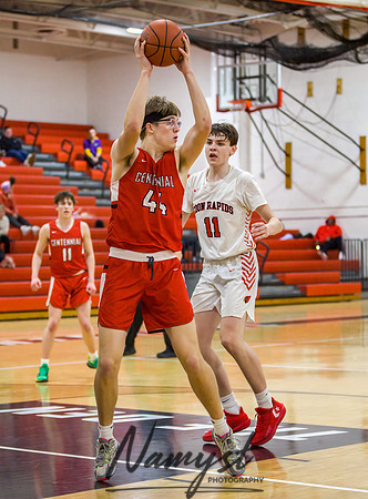 Centennial vs Coon Rapids Boys Varsity Basketball 068