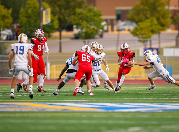 Centennial vs STMA JV Football 137