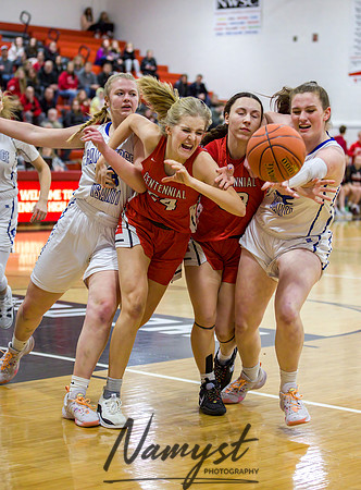 Centennial vs Cambridge-Isanti Girls Varsity Basketball 035