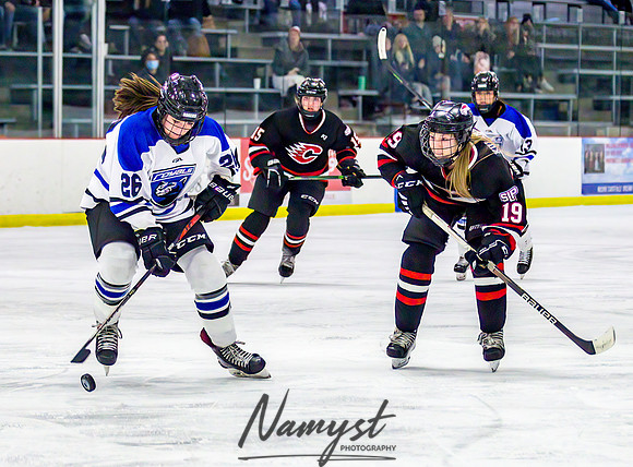 Centennial-Spring Lake Park vs Rogers Girls Varsity Hockey 379