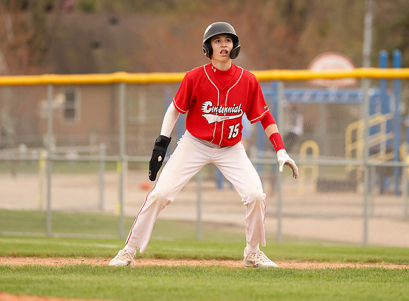 Centennial vs Spring Lake Park Baseball_1087