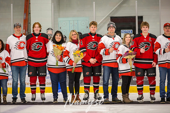 Centennial Senior Night 125