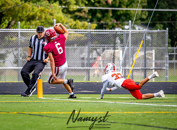 Centennial vs Maple Grove JV Football 216